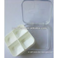 Square 4-compartment Pill Box